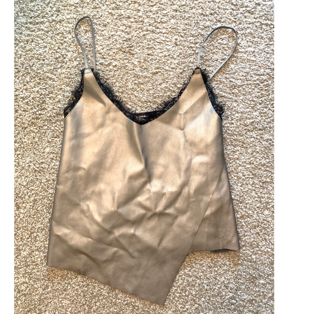 Zara Gold Top